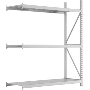 Anbauregal META-Regalbau 20051238, 3 Metallböden
