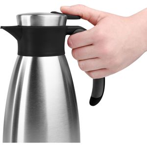 Produktbild für Thermoskanne Emsa Soft Grip, Quick Tip, Edelstahl