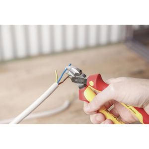 Produktbild für Abisolier-Seitenschneider Wiha 26745, electric