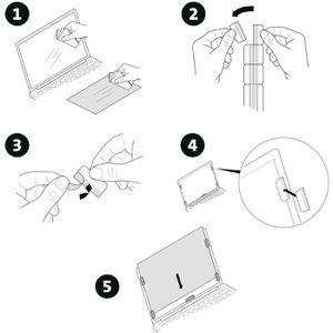 Produktbild für Blickschutzfilter Kensington 626488 2-Wege