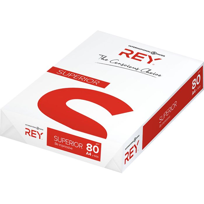 Rey Kopierpapier Superior A4 80g/qm weiß 500 Blatt