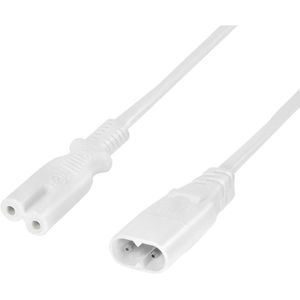 Produktbild für Netzkabel LogiLink CP132, 2-polig, 2 m