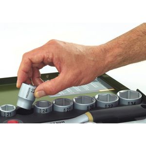 Produktbild für Steckschlüssel Proxxon 23286, 65-teilig