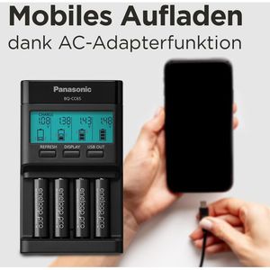Produktbild für Akku-Ladegerät Panasonic Eneloop BQ-CC65