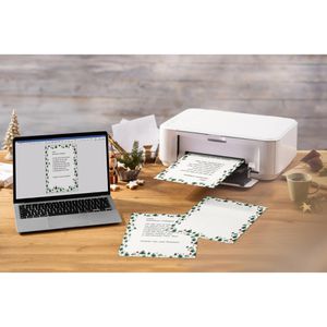 Produktbild für Weihnachtsbriefpapier Sigel DP688, Little Pines