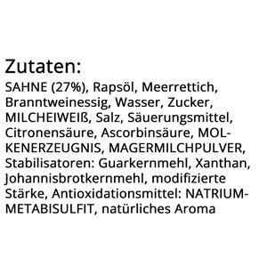 Produktbild für Meerrettich Schamel Bayerrischer Alpensahne