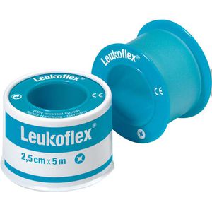 Fixierpflaster Leukoflex Heftpflaster, 5m x 2,5cm