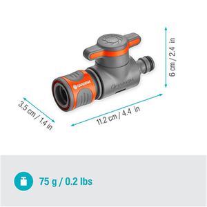 Produktbild für Regulierstop Gardena Regulierventil, 18267-20
