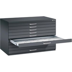 Planschrank CP-Möbel 7101-000, anthrazit, DIN A1