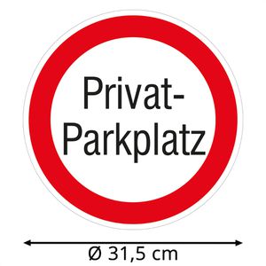 Produktbild für Parkplatzschild SafetyMarking aus Aluminium