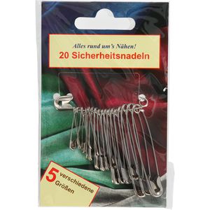 Produktbild für Sicherheitsnadeln alzetta 20-shn, silber