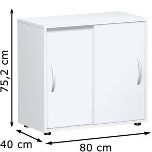 Produktbild für Schiebetürenschrank Geramöbel Flex, Holz