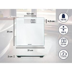 Produktbild für Personenwaage Soehnle Style Sense Comfort 100, weiß