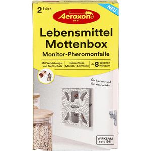 Mottenfalle Aeroxon Lebensmittel Mottenbox, Pheromonfalle