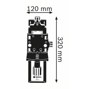 Produktbild für Laserhalterung Bosch 0601092400, WM 4