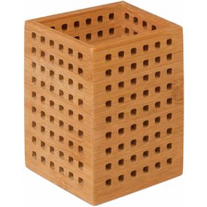 Produktbild für Stiftehalter Relaxdays Bambus