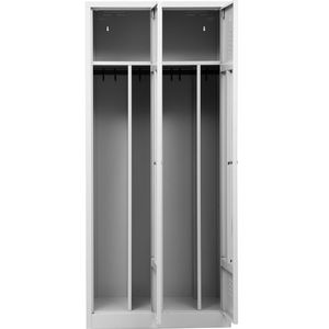 Produktbild für Spind G-Office WRD/2.1880, lichtgrau