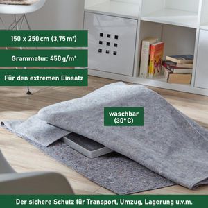 Produktbild für Umzugsdecken BB-Verpackungen BB 6004, 150 x 250cm