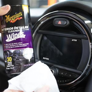 Produktbild für Reinigungstücher Meguiars G13600EU QuikInteriorDetailer feucht