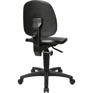 Produktbild für Arbeitsstuhl Topstar Tec 40, 72240 PU0, schwarz