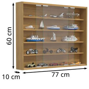 Produktbild für Glasvitrine VCM Agisa L, hängend