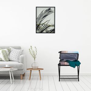 Produktbild für Kofferständer Relaxdays 10024306, schwarz, aus Holz