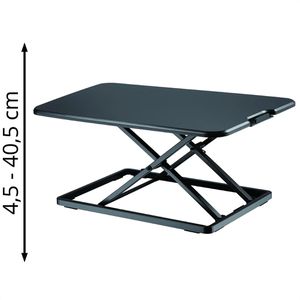 Schreibtischaufsatz Neomounts NS-WS050BLACK, schwarz