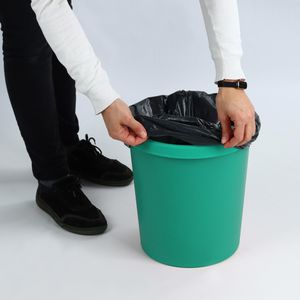 Produktbild für Papierkorb Helit H6105852, the german, grün