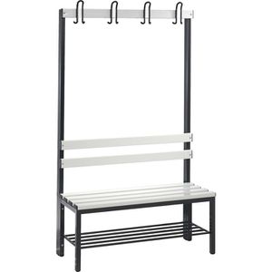 Umkleidebank CP-Möbel 8050-110, Sitzfläche Kunststoff, 100 cm