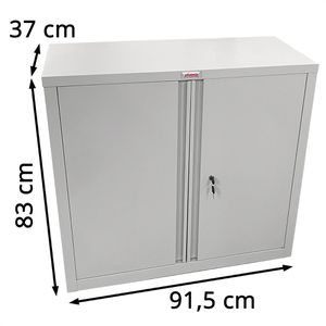 Produktbild für Aktenschrank Phoenix SCF0891GGK, Metall, faltbar