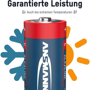 Produktbild für Batterien Ansmann Red, Alkaline