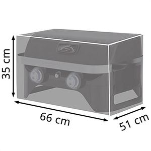 Produktbild für Grillabdeckung Campingaz BBQ Attitude, aus Polyester, grau