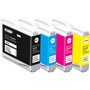 Produktbild für Tinte KMP B76V für Brother LC-970VAL Value Pack