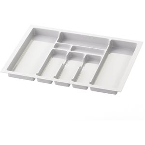 Besteckkasten Sossai Divio, weiß, aus Kunststoff