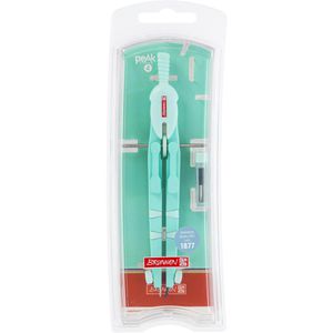 Produktbild für Zirkel Brunnen Peak 4 Colour Code mint, 2-teilig