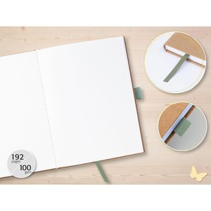 Produktbild für Notizbuch Sigel Jolie Pure Pink, JN841, Karton Hardcover