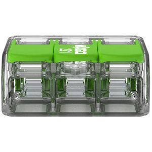 Produktbild für Verbindungsklemme Wago Compact Green Range, 221-423, 3 Leiter