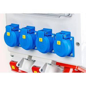 Produktbild für CEE-Stromverteiler as-Schwabe Fixo 1, mobil, für außen