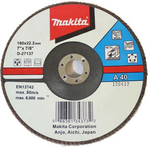 Produktbild für Fächerschleifscheibe Makita D-27137