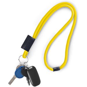 Produktbild für Schlüsselband Webbomb Tubular, gelb