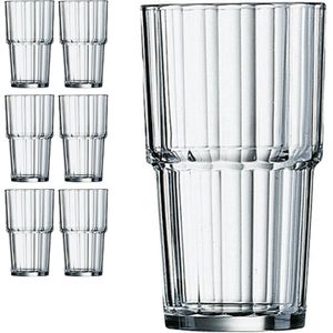 Trinkgläser Arcoroc Norvege ARC 61698 Stapelbecher