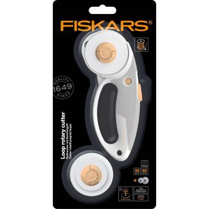 Produktbild für Rollschneider Fiskars 1066048 Easy Change DuoLoop, Ø 45/60mm
