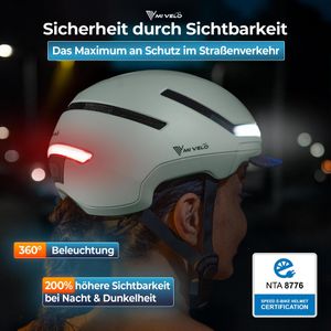 Produktbild für Fahrradhelm Mivelo Nova, für Damen &amp; Herren