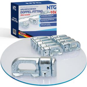 Zurrösen NTG LS.8572, Doppelfitting für Airlineschiene