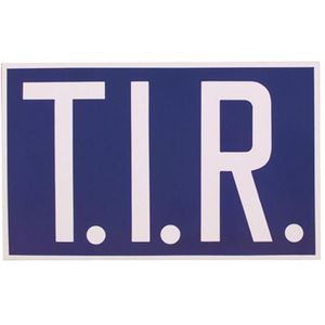 Fahrzeugkennzeichnung SafetyMarking T.I.R.