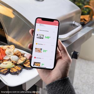 Produktbild für Fleischthermometer TFA 14.1513.01, Smart Wireless HYPER BBQ