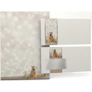 Produktbild für Weihnachtsbriefpapier Böttcher-AG Weihnachtsbären
