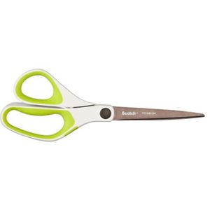Produktbild für Büroschere Scotch 1458T-GR, Titanschere, mit Softgrip