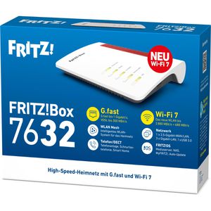 Produktbild für WLAN-Router AVM FRITZ!Box 7632, 20003167, DSL