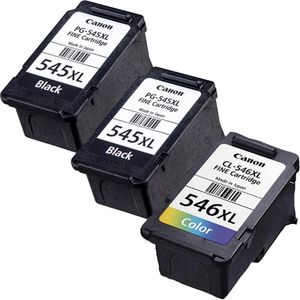 Produktbild für Tinte Canon 2x PG-545XL + CL-546XL, Value Pack